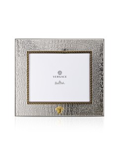 Versace Cornice Portafoto Crocodile con Medusa Oro 25x20...