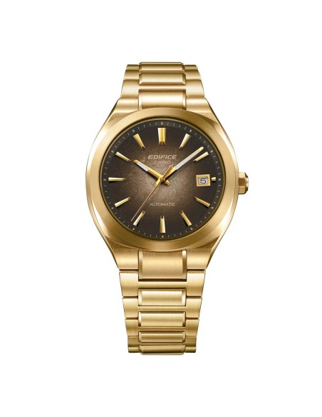 Casio Edifice Orologio da Polso Automatico da Uomo Cinturino Oro con Placcatura Ionica EFK-200DG-5AER 