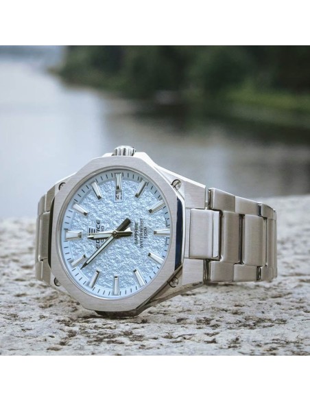 Casio Edifice Herren-Armbanduhr aus Edelstahl mit Automatikwerk EFR-S108DE-2AVUEF 