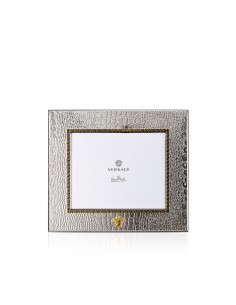 Versace Krokodil-Fotorahmen mit Goldener Medusa 15 x 10 cm