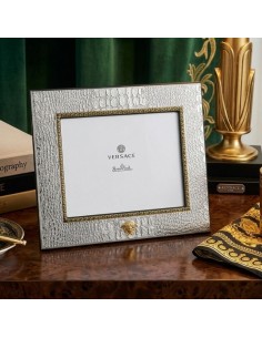 Versace Cornice Portafoto Orizzontale Crocodile con... 2
