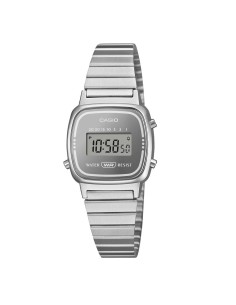Casio Women's Mini Analog Wristwatch with Silver Steel...