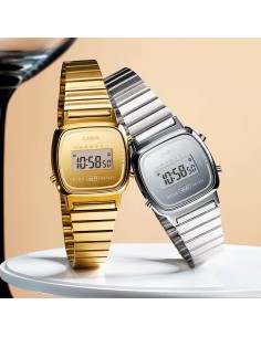 Casio Women's Mini Analog Wristwatch with Silver Steel... 2