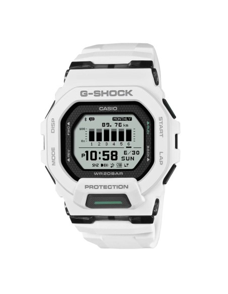 Casio G-Shock Orologio da Polso Digitale da Uomo Bianco GBD-200-7ER