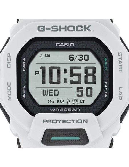 Casio G-Shock Men's Digital Wristwatch White GBD-200-7ER