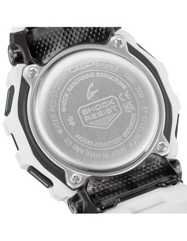Casio G-Shock Herren-Digitalarmbanduhr Weiß...