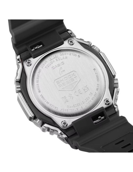 Casio G-Shock Orologio da Polso Digitale Unisex Quadrante Verde Cinturino Nero GBM-2100A-1A3ER