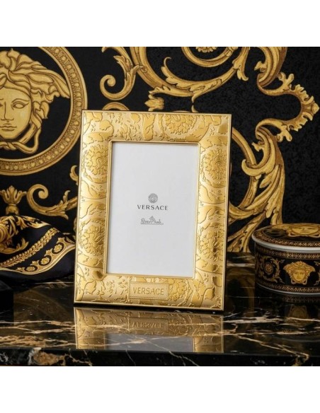 Versace Gold Cornice Portafoto Oro 10x15 cm 
