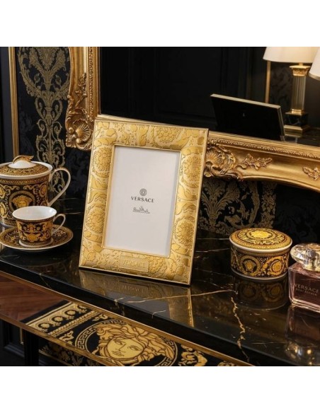 Versace Gold Cornice Portafoto Oro 10x15 cm 
