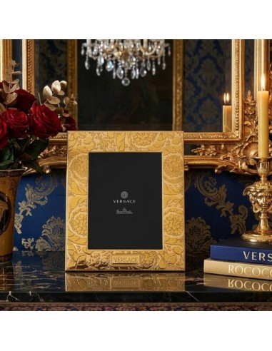 Versace Gold Cornice Portafoto Oro 15x20 cm 