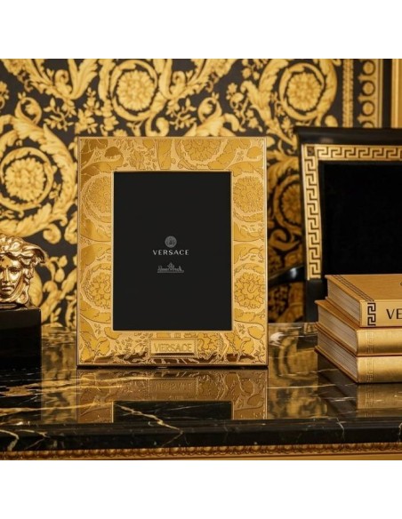 Versace Gold Cornice Portafoto Oro 20x25 cm 