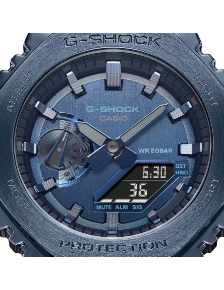 Casio G-Shock Orologio da Polso Analogico Digitale Cassa Ottagonale in Acciaio GM-2100N-2AER