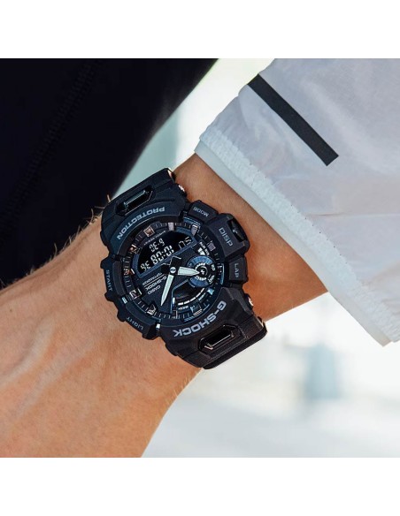 Casio G-Shock G-SQUAD Orologio da Polso Analogico Digitale da Uomo Nero Serie GBA-900-1Aer