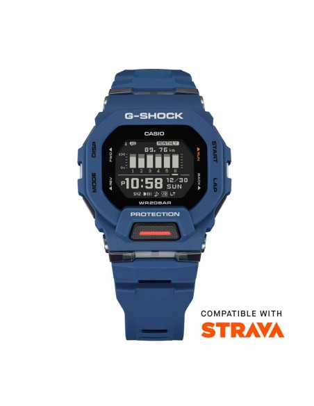 Casio G-Shock Herren-Digitalarmbanduhr Weiß GBD-200-7ER