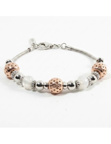 Bracciale Catena Donna in Argento 925 Rodiato...