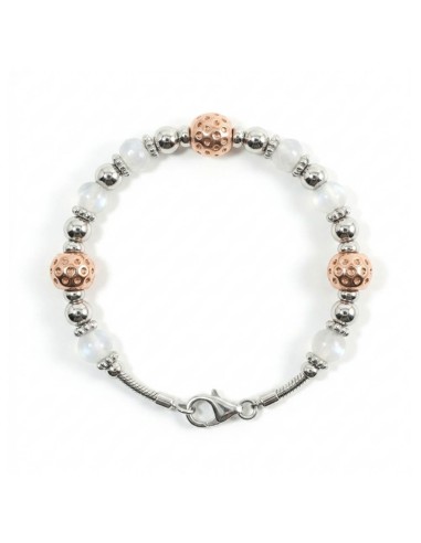 Bracciale Catena Donna in Argento 925 Rodiato...