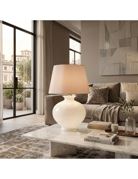 Onlylux OL02042 Weiße Aurora Lampe