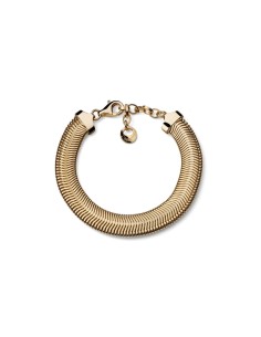 Armband aus Vergoldetem 925er Sterlingsilber mit Flacher...