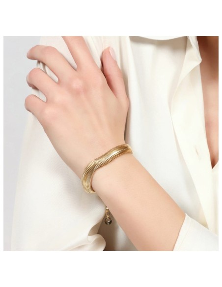Bracciale Cashmere in Argento 925 Dorato con Placcatura in Oro 18kt