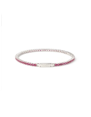 925 Sterling Silver Tennis Bracelet with...