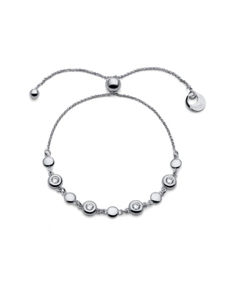 925 Sterling Silver Sparkle Bracelet with Cubic Zirconia 