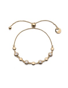 Bracciale Sparkle in Argento 925 Dorato con Punti Luce...
