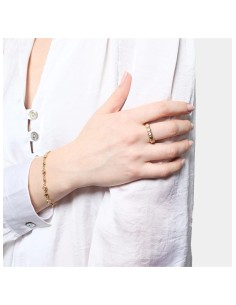Bracciale Sparkle in Argento 925 Dorato con Punti Luce... 2