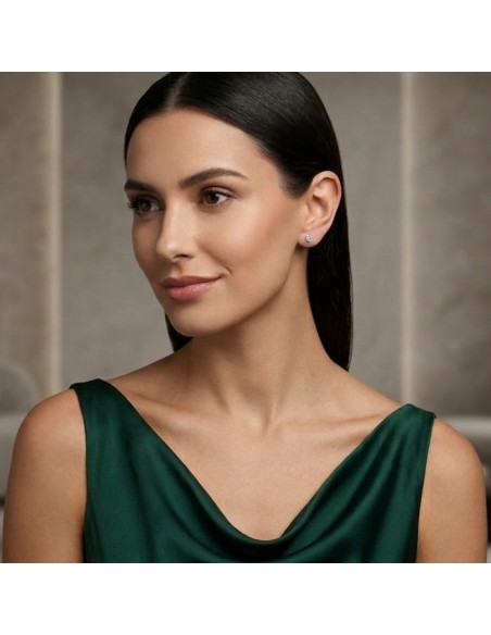 Ohrstecker aus 925er Sterlingsilber mit Zirkonia Unoaerre