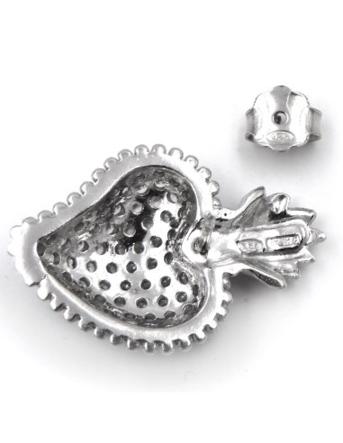 Holy Heart Earrings made of 925 Sterling Silver...