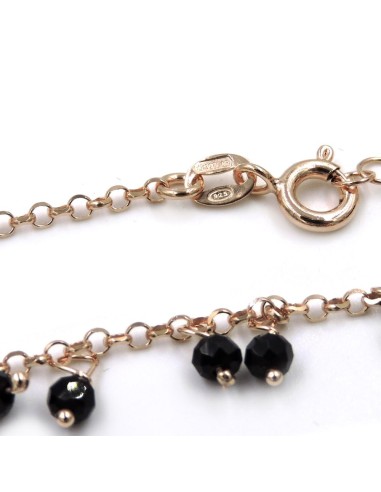 Rose Gold Plated 925 Sterling Silver Necklace...