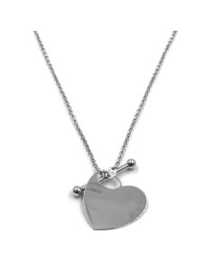 Bracciale Catena Donna in Argento 925 Rodiato con... 2