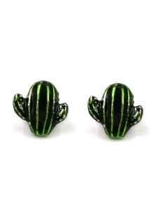 Cactus Earrings 925 Sterling Silver