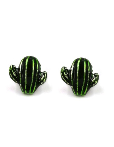 Cactus Earrings 925 Sterling Silver