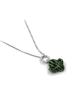 925 Sterling Silver Cactus Necklace 2