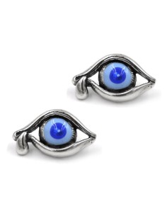 Orecchini Occhio Dalì in Argento 925 Smaltato 