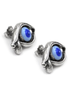 Orecchini Occhio Dalì in Argento 925 Smaltato  2