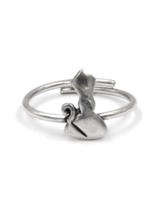 Saint Gennaro Solid Silver Ring 