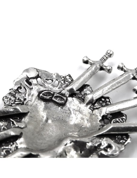 Seven Sword Heart Pendant 
