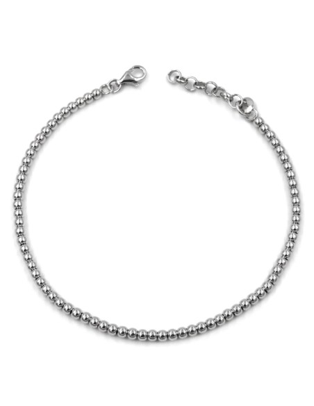 925 Sterling Silver Mini Balls Bracelet 