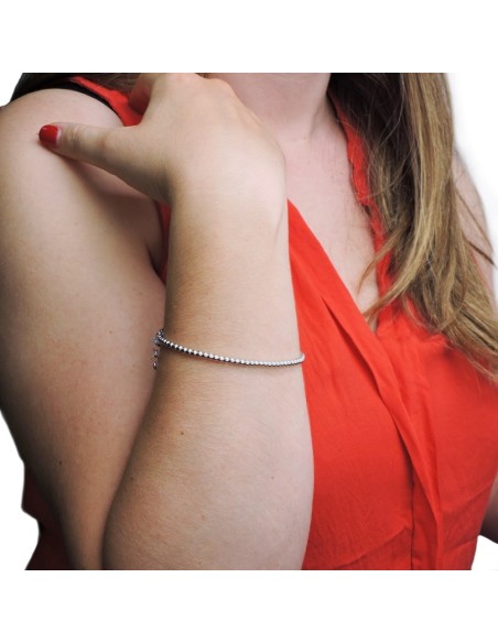 925 Sterling Silver Mini Balls Bracelet 