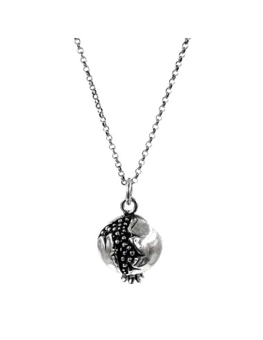 Collana con Ciondolo Melograno in Argento
