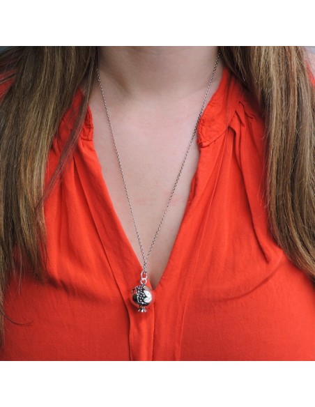 Pomegranate Pendant Necklace 