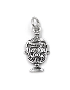 Ace of Cups Solid Silver Pendant 