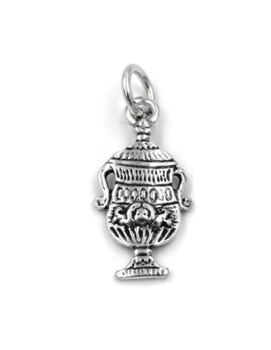 Ace of Cups Solid Silver Pendant 