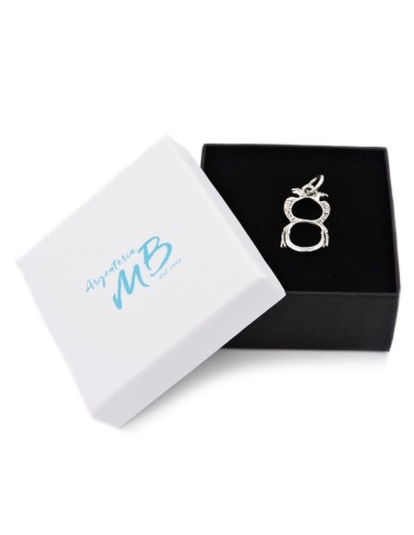 Ace of Gold Solid Silver Pendant 