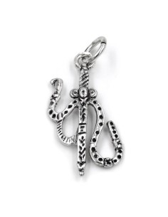 Asso di Spade Ciondolo in Argento 