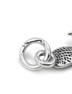 Ace of Swords Solid Silver Pendant  2