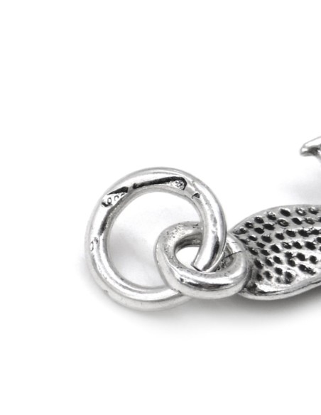 Bracciale Angelo di Dio Preghiera Donna in Argento 925 Rodiato 
