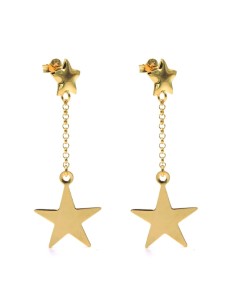 Orecchini Doppio Cuore in Argento 925 Rodiato by Damiano...