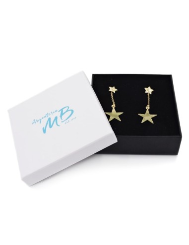 Orecchini Stella Pendente in Argento 925...